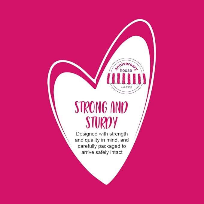 Anniversary House Rose Gold Glitter Number 40 Birthday Candle