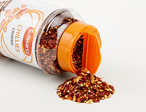 Schwartz Crushed Chilli Flakes, Red and White, 260g