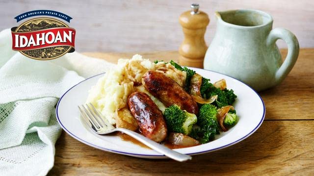 Idahoan Buttery Instant Mash Potato 109g - Gluten Free, Made with Real Idaho Potatoes