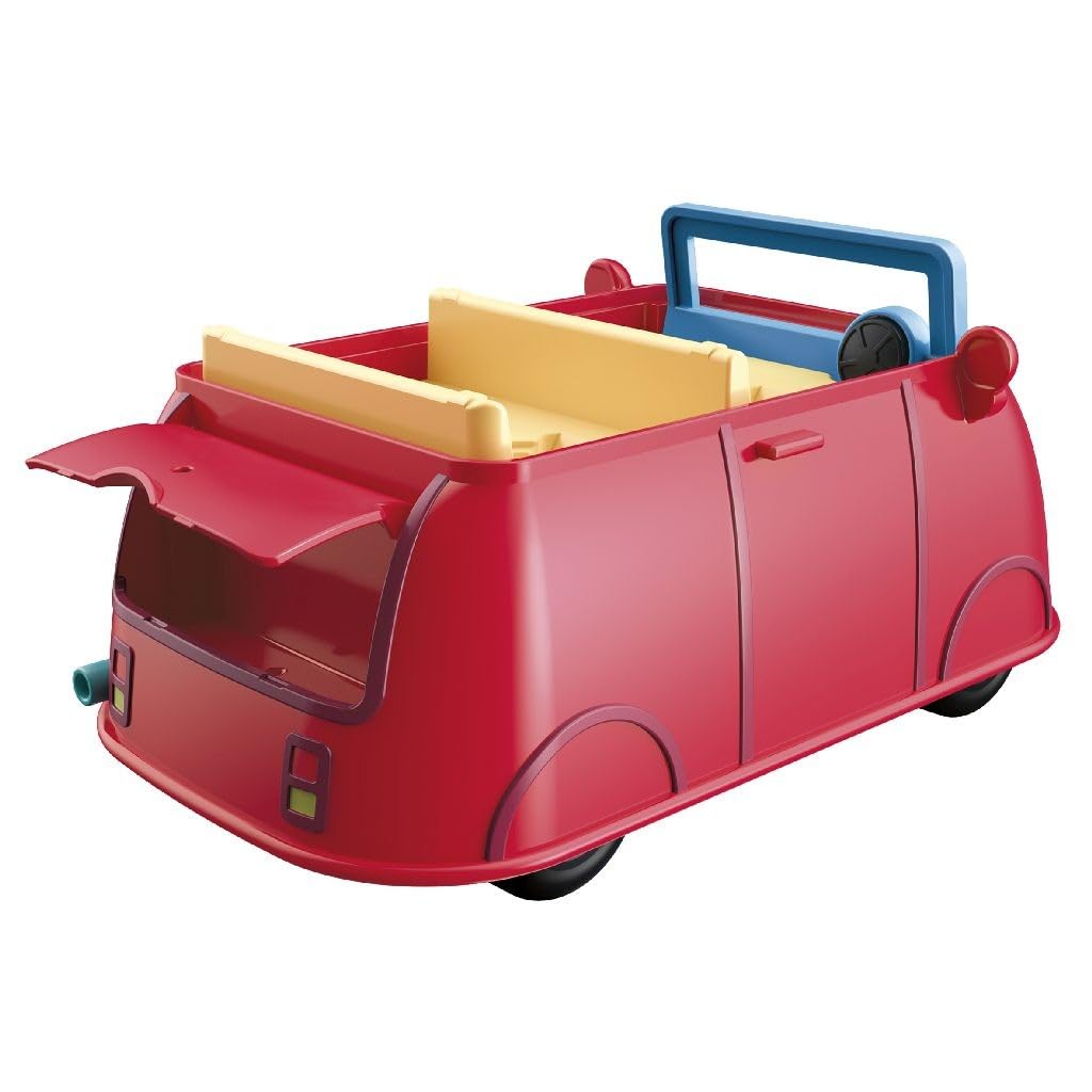 Peppa Pig Peppa’s Family Red Car Toy - Interactive Vehicle with Sounds & Rolling Wheels for Ages 3+
