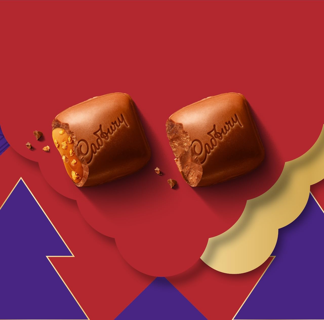 Cadbury - Biscoff Festive Advent Calendar Chocolate Gift