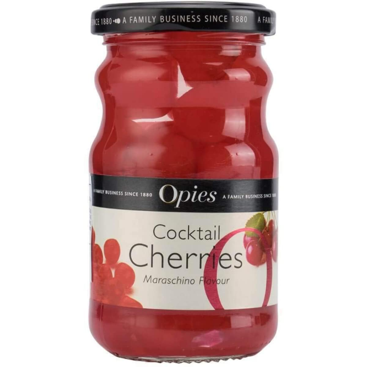 Opies Maraschino Flavour Cocktail Cherries, 225g