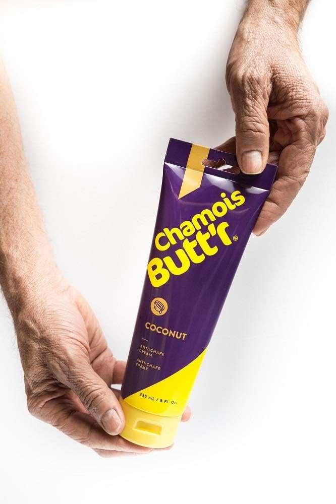 Chamois Butt'r - Coconut Anti-Chafe Cream, 235ml/8oz Tube