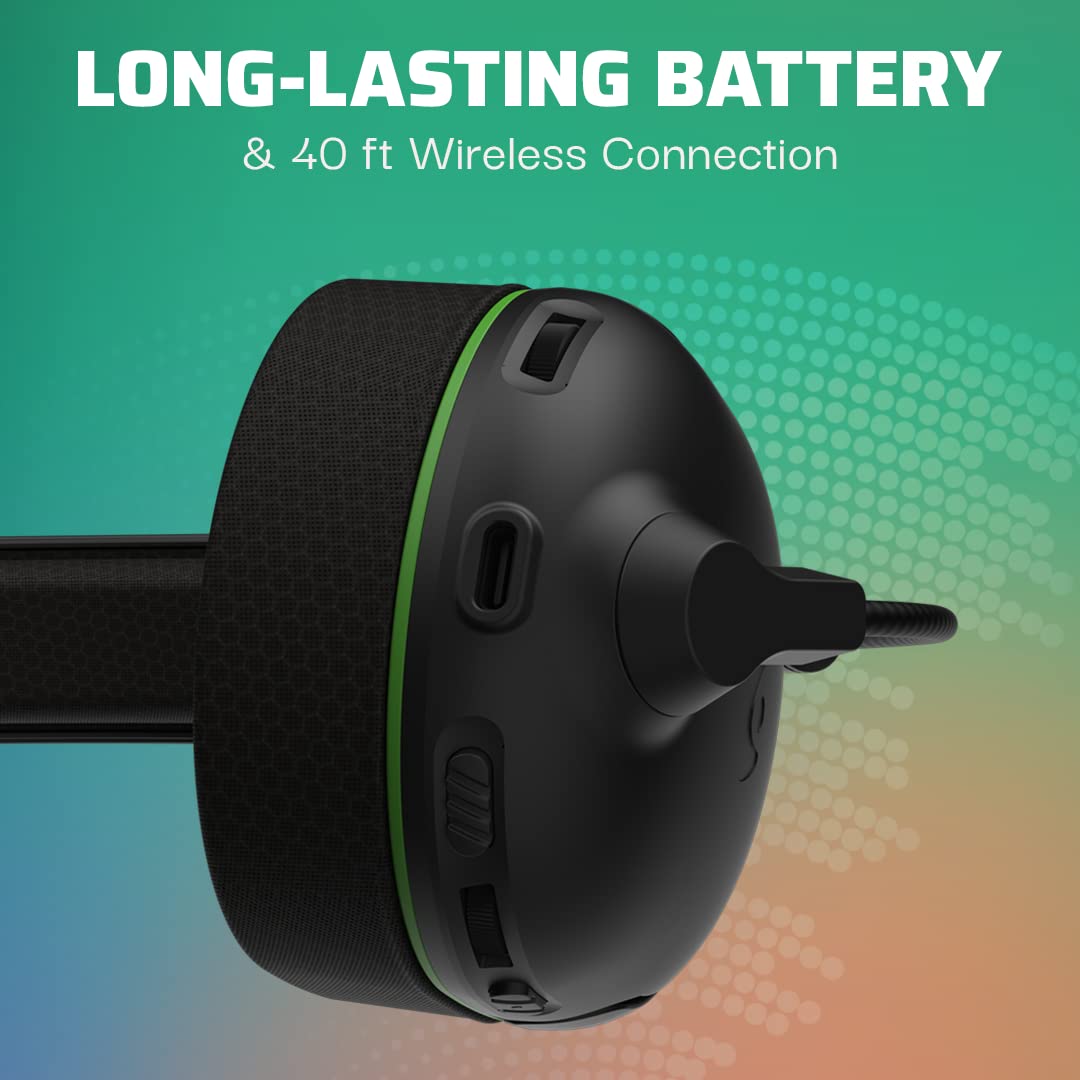 PDP Airlite Pro Wireless Headset Black for Xbox Series X|S, Xbox One, Windows PC, Mac, iOS, Android