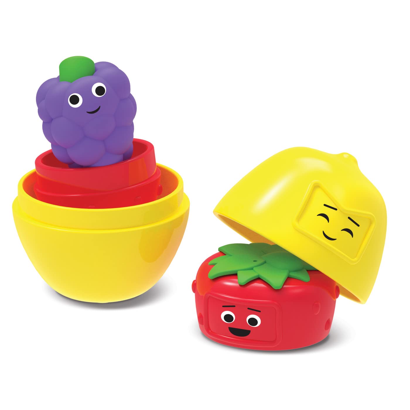 Learning Resources Big Feelings Nesting Fruit Friends - Educational Toy for Toddlers 18+ Months