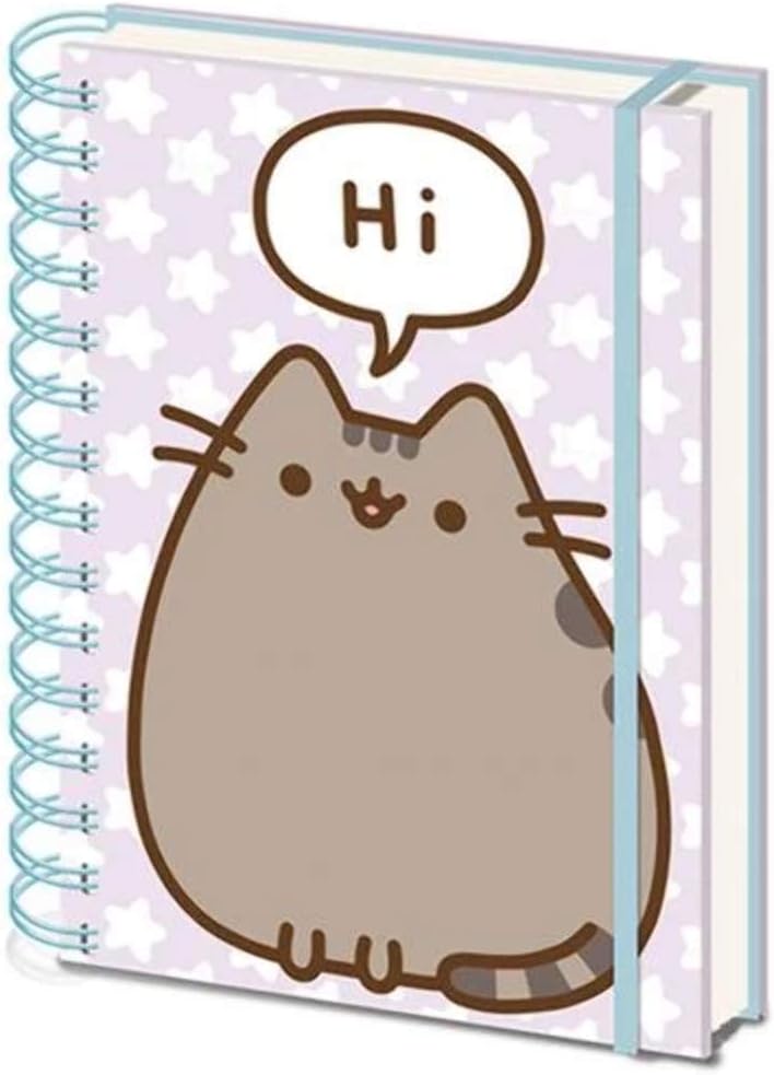 Pusheen Hi & Bye A5 Spiral Bound Notebook