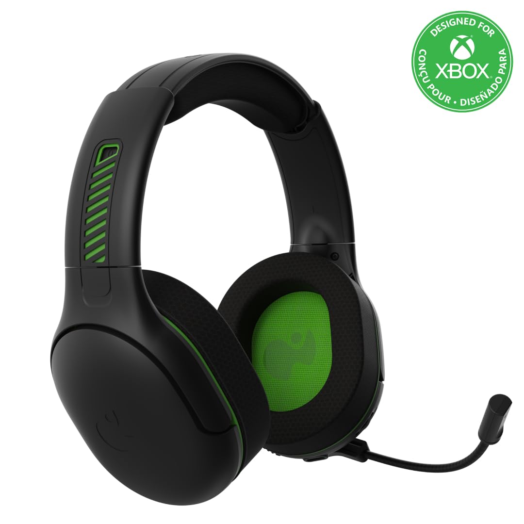 PDP Airlite Pro Wireless Headset Black for Xbox Series X|S, Xbox One, Windows PC, Mac, iOS, Android