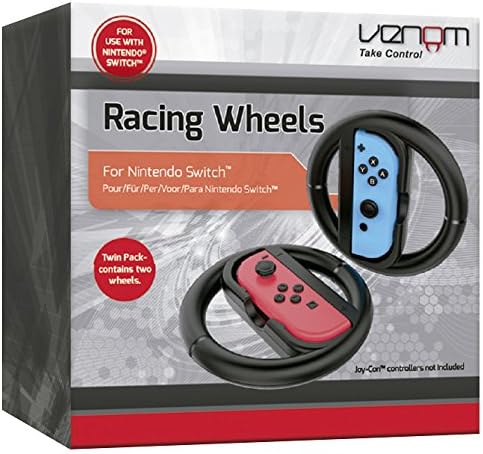 Venom Switch Racing Wheel Twin Pack - Nintendo Switch