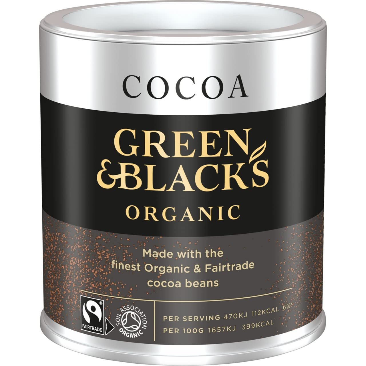 Green & Black's Organic Cocoa Powder, Fairtrade, 125g