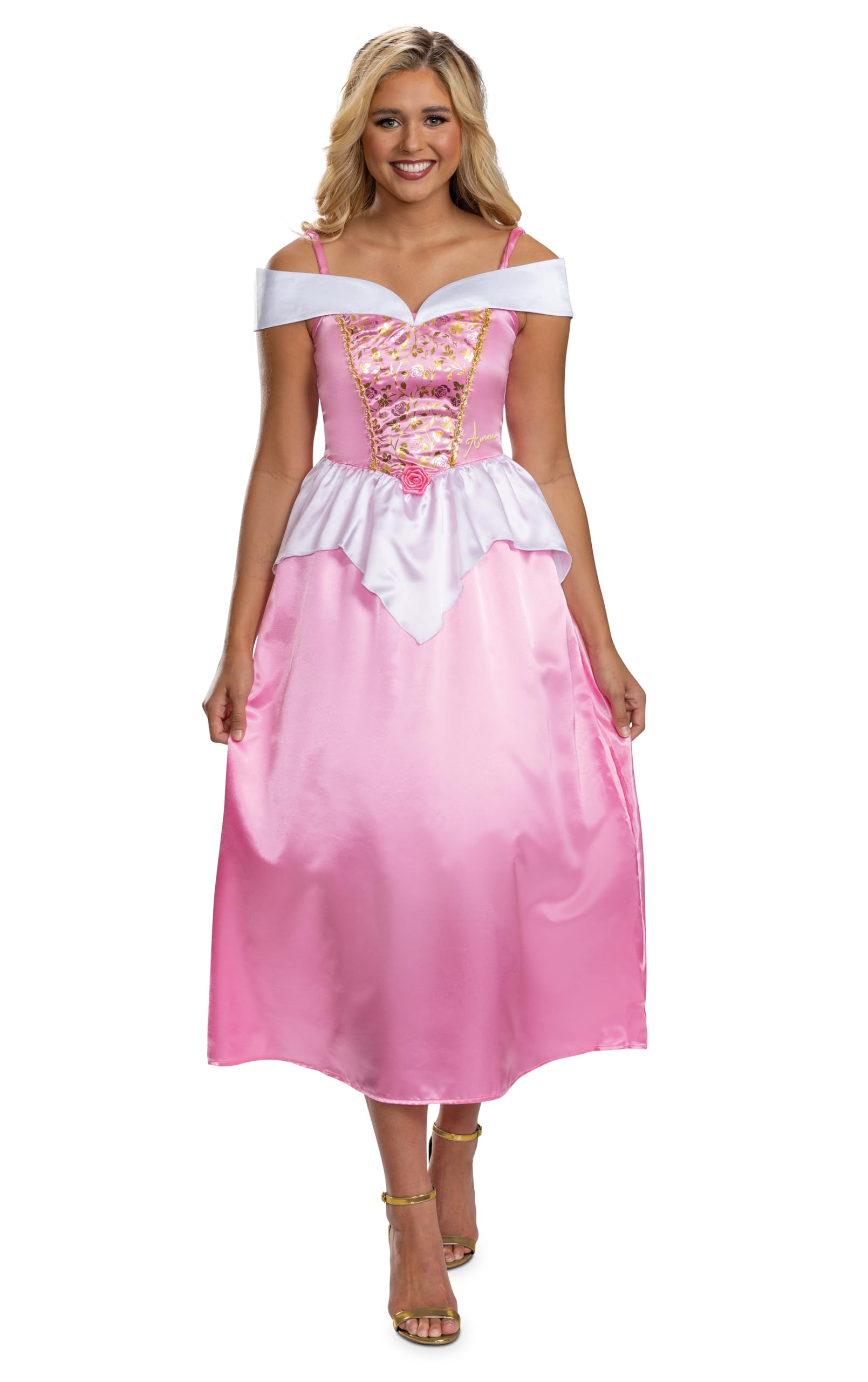Disguise Aurora Basic Plus Adult Fancy Dress - Disney Princess Costume