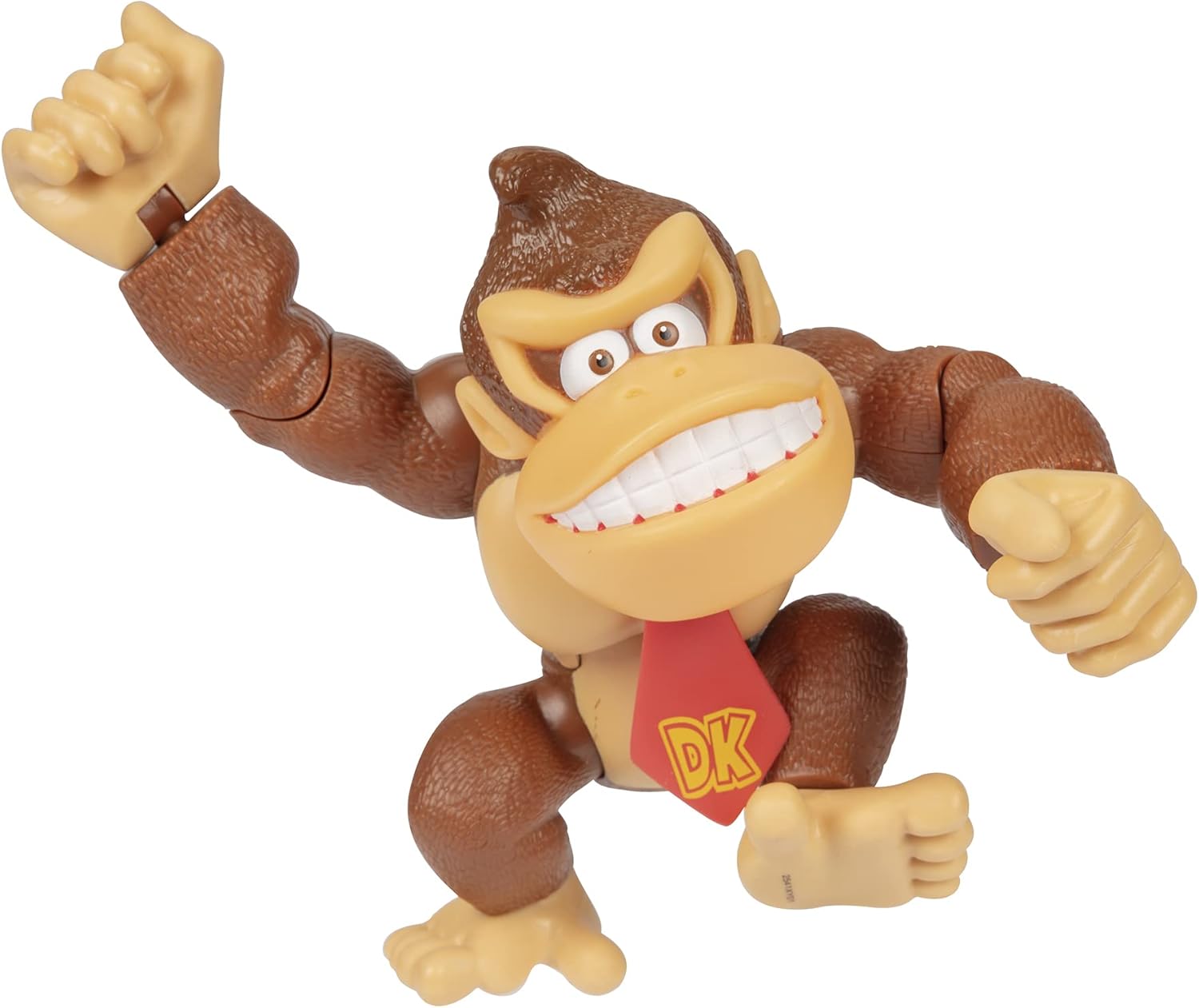 Nintendo Super Mario 6" Donkey Kong Action Figure with 10-Point Articulation