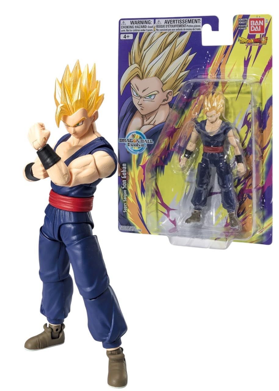 Dragon Ball Evolve Son Gohan Action Figure - 12.5cm Fully Articulated Anime Toy