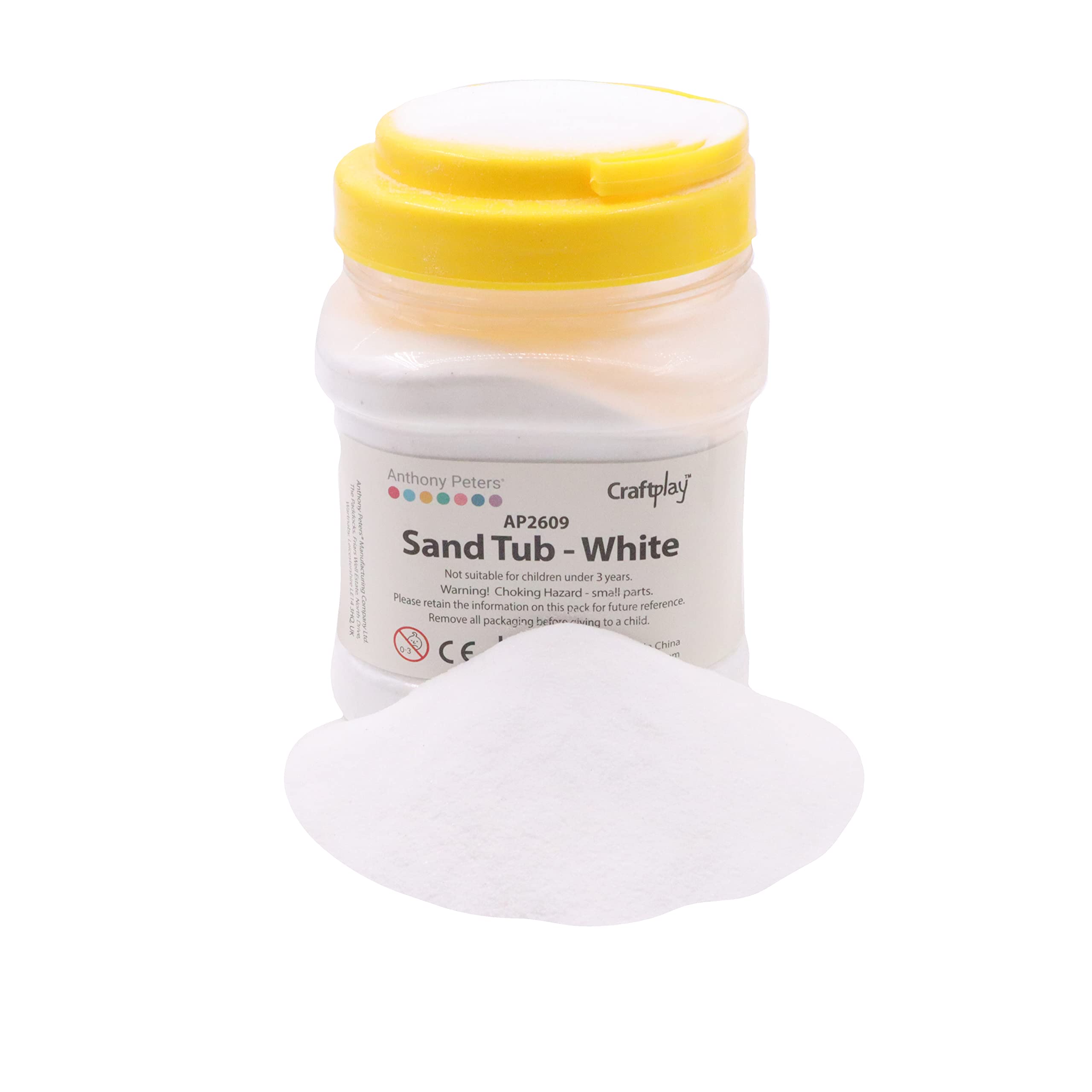 Craftplay Coloured Sand - 1KG Free-Flowing Sand Art for Creative Craft Projects