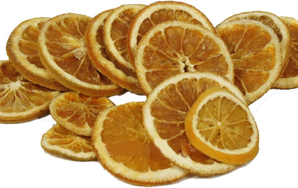 G4GADGET - 15 Dried Orange Slices Decorative Craft Pieces for Wreaths & Arrangements