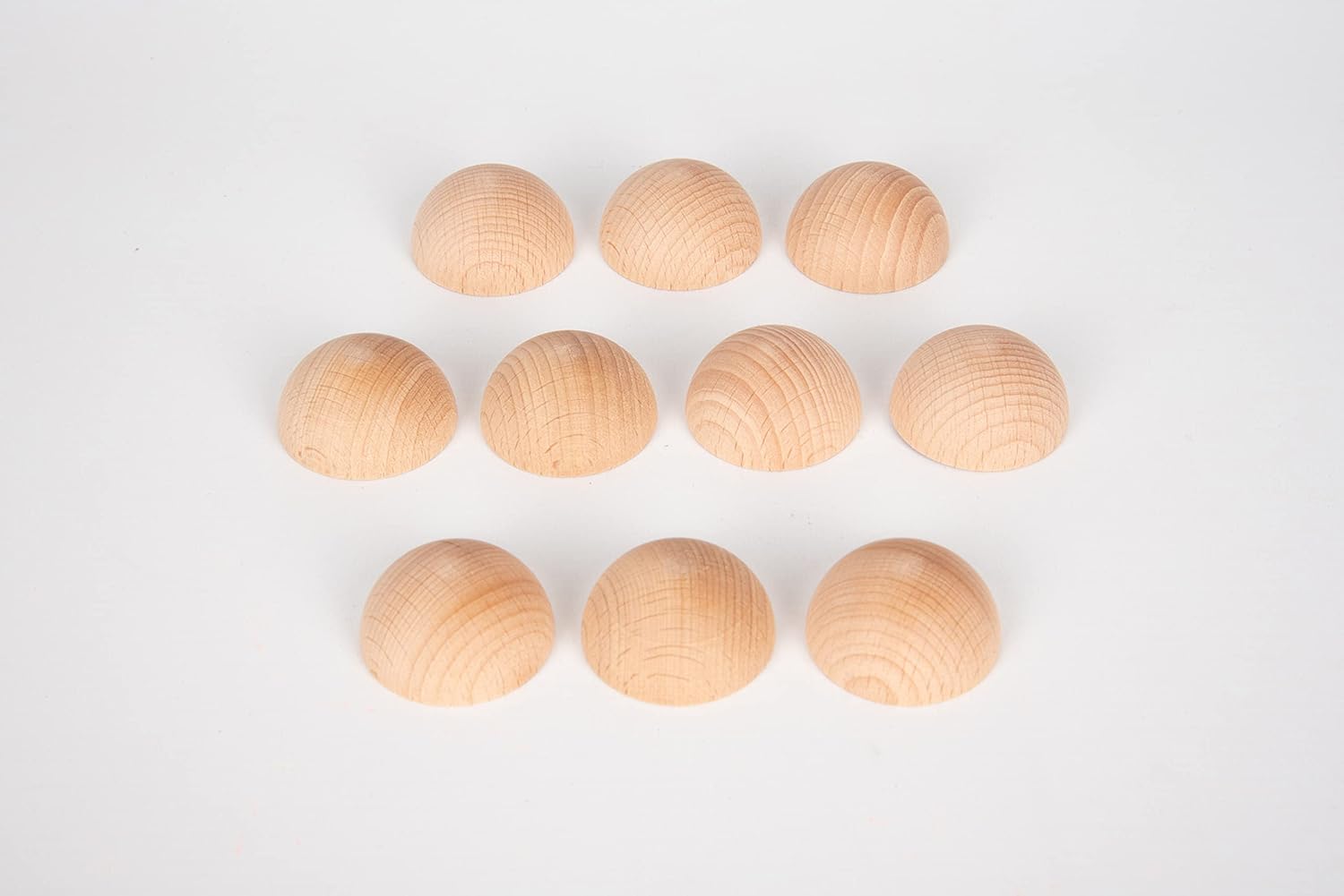 TickiT Wooden Semicircles Heuristic Play Set - Open-Ended Educational Toy for Toddlers