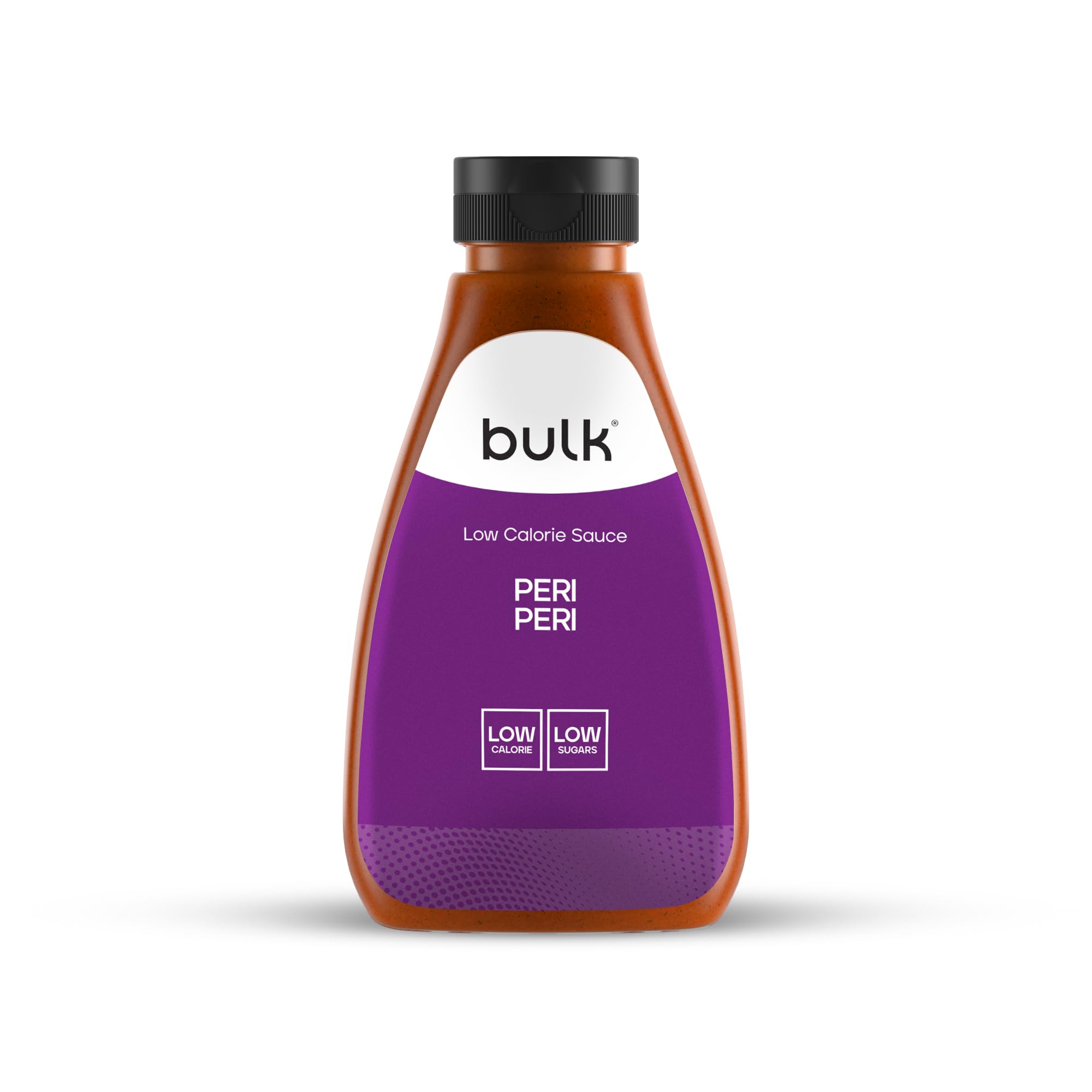 Bulk Peri Peri Low Calorie Sauce, 425g - Low Sugar, Fat-Free, 1 kcal per Serving