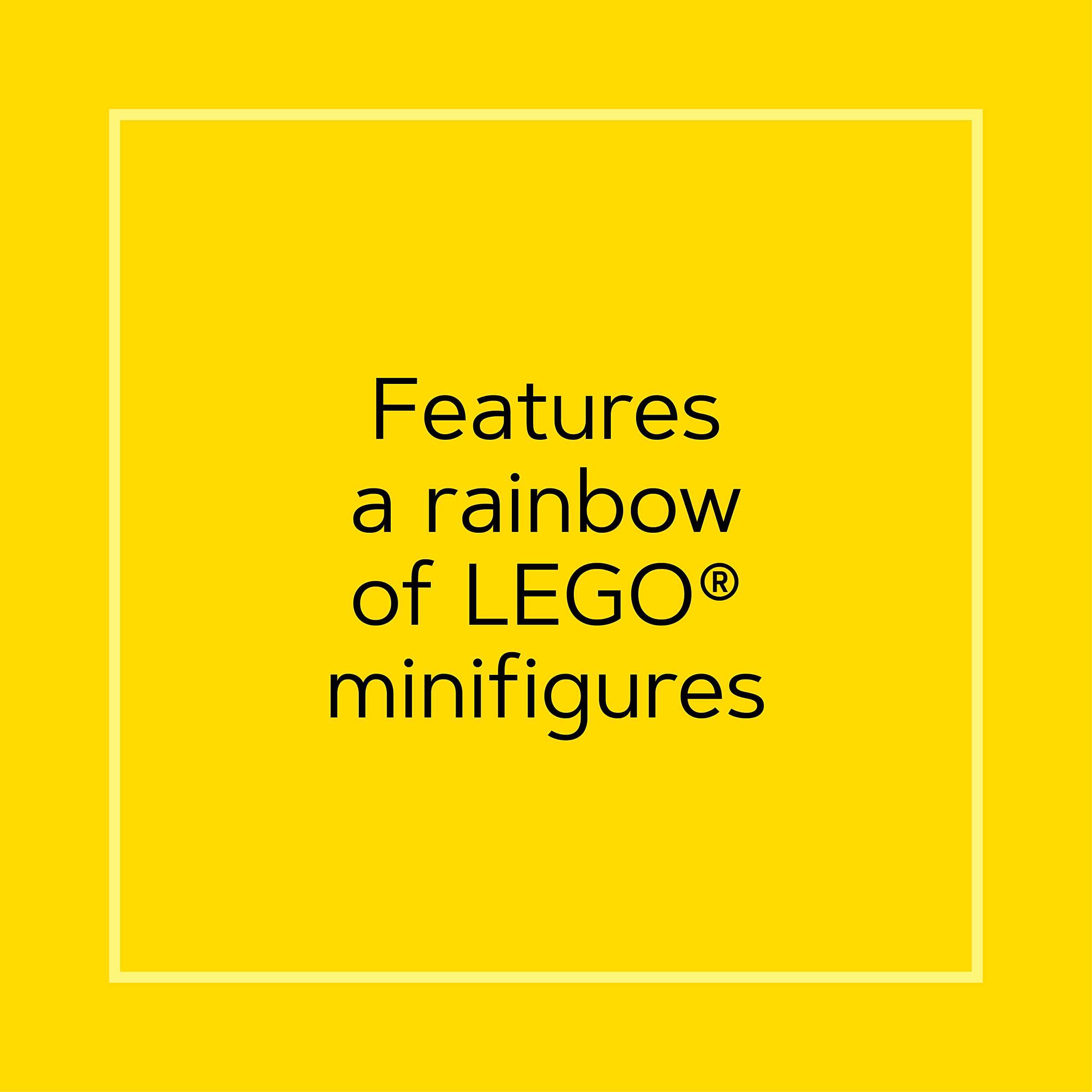 LEGO Minifigure Rainbow 1000-Piece Puzzle by Chronicle Books