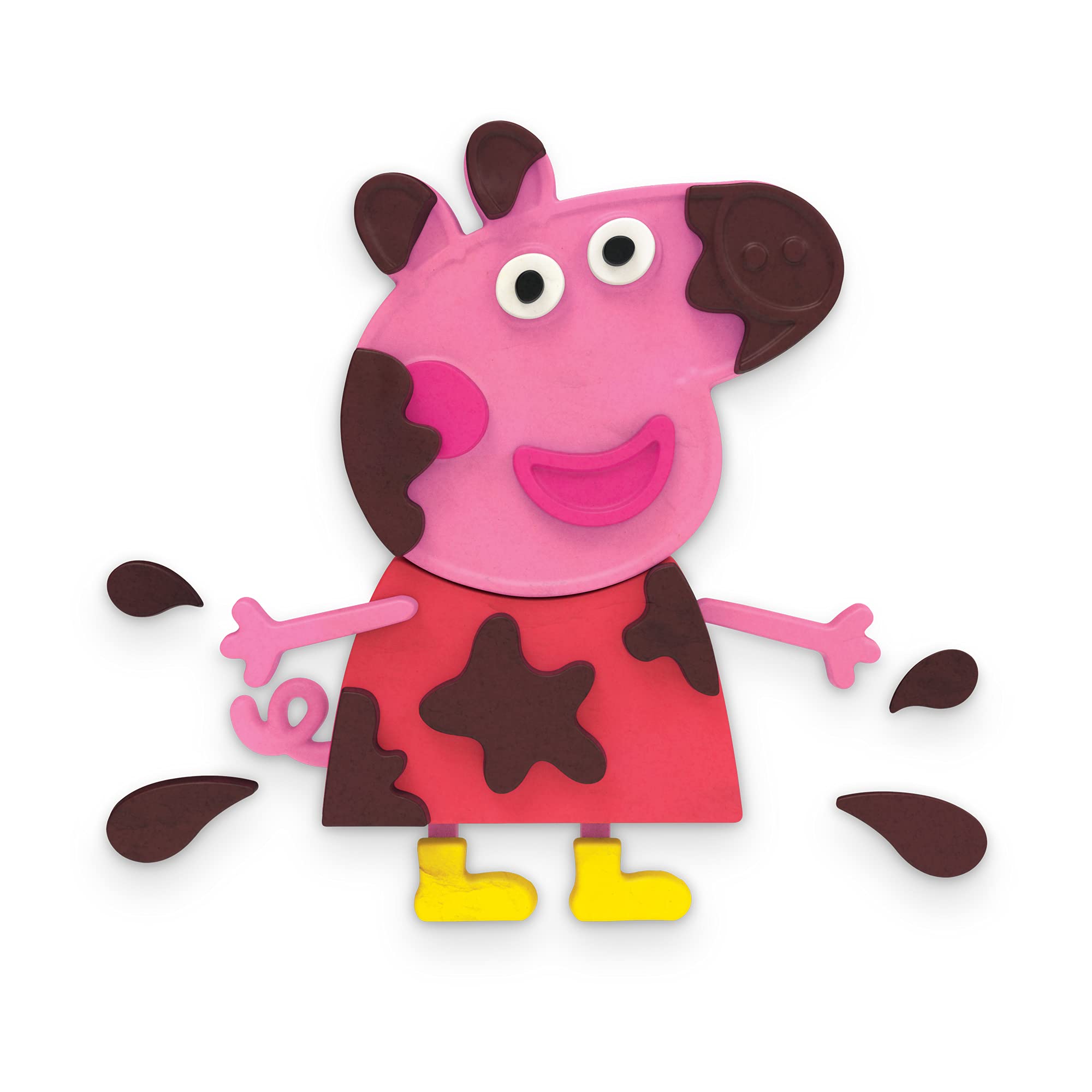 Play-Doh Peppa Pig Stylin Set - 9 Colors & 11 Accessories for Kids 3+