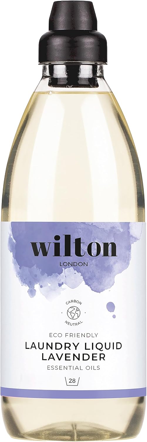Wilton London Eco-Friendly Lavender Laundry Liquid (1.09 kg, 28 Washes)