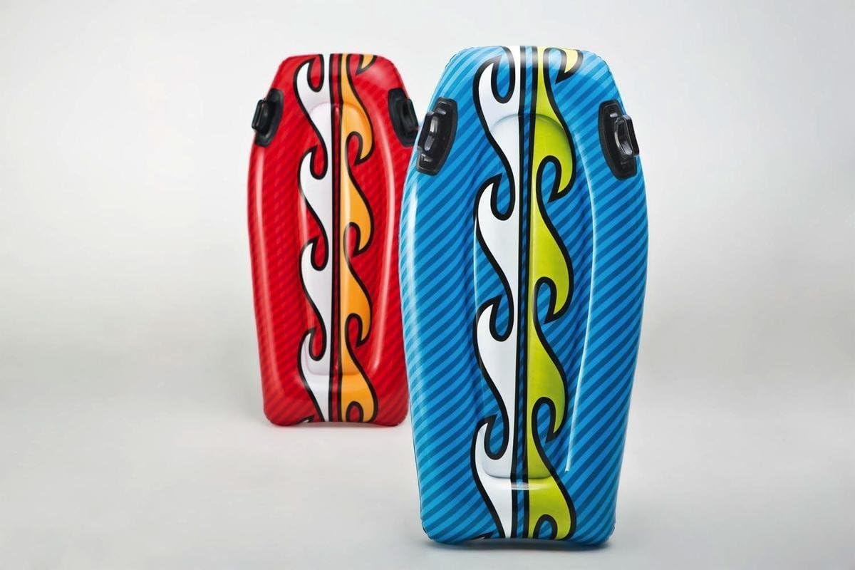 Intex Joy Rider Inflatable Wave Rider - Surf Board Style with Two Handles for Stability