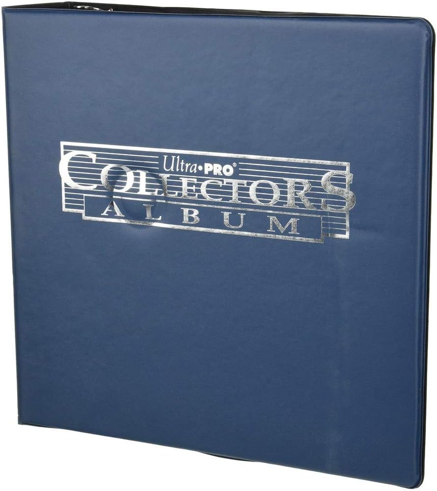 Ultra Pro 3-Inch Collectors Album - Blue Binder for Card Storage