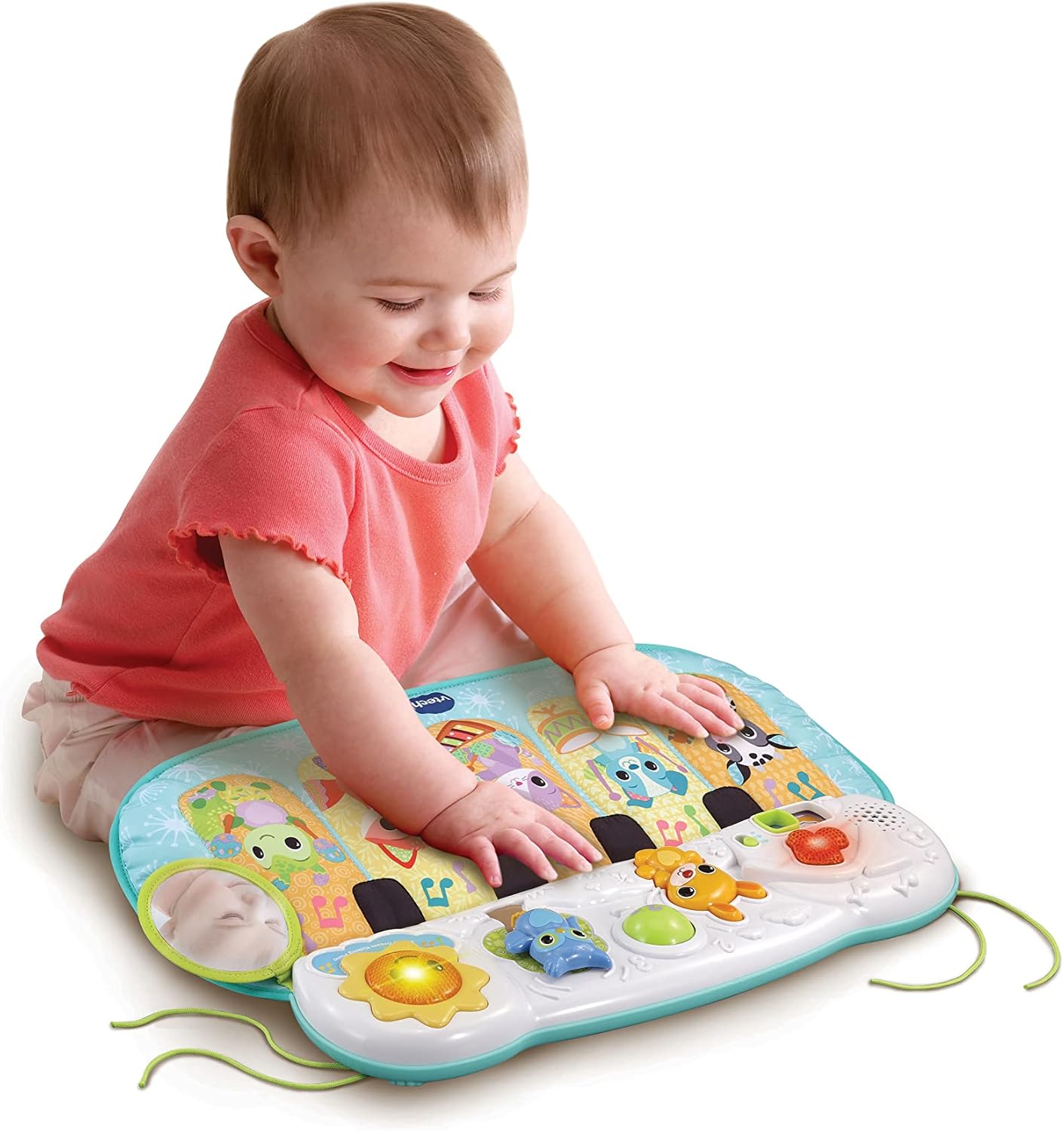 VTech Play & Dream Kicking Piano - Interactive Musical Toy for Babies 3-18 Months