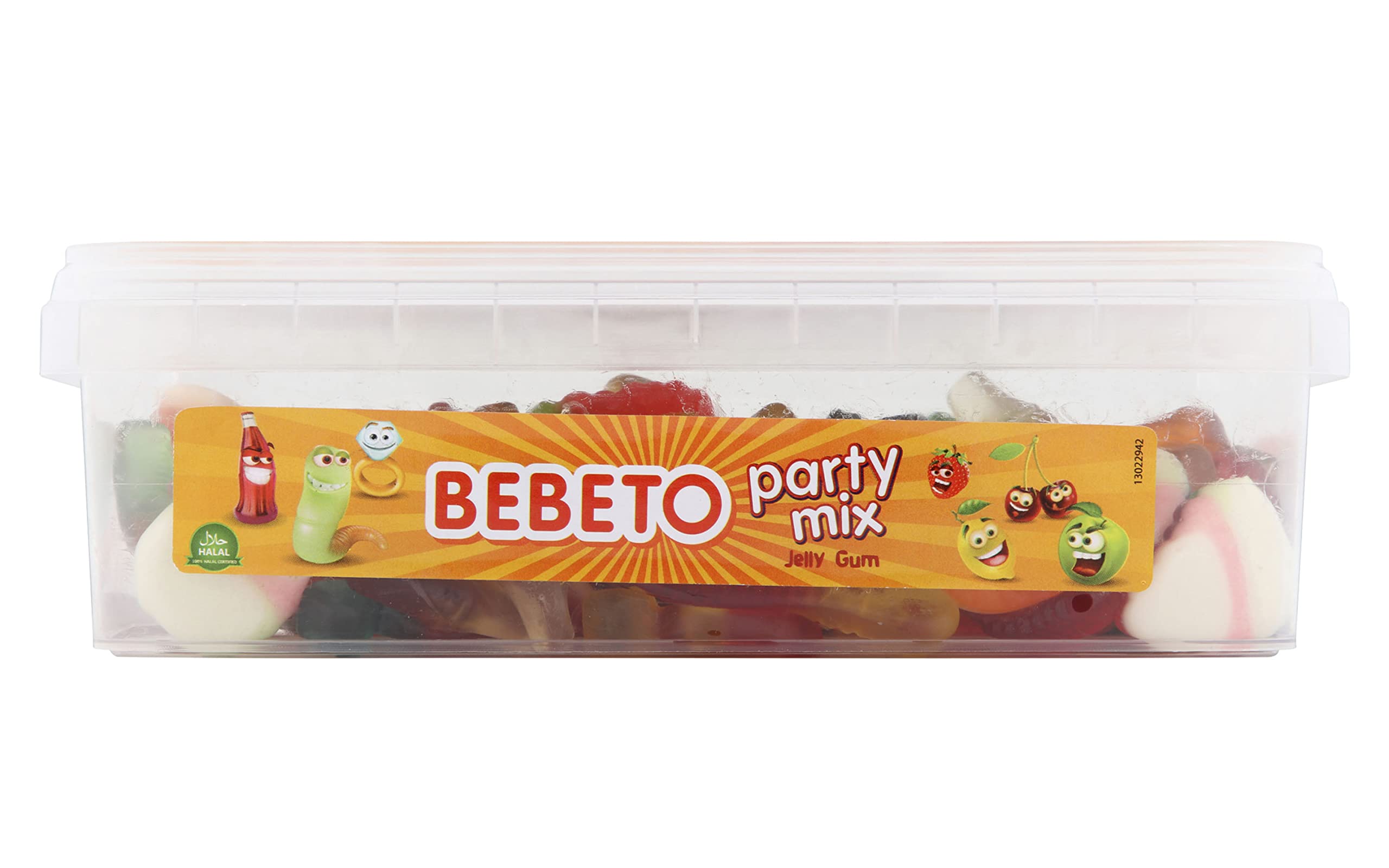 Bebeto Gummy Party Mix (400g) - Halal Certified Sweets, Pack of 1