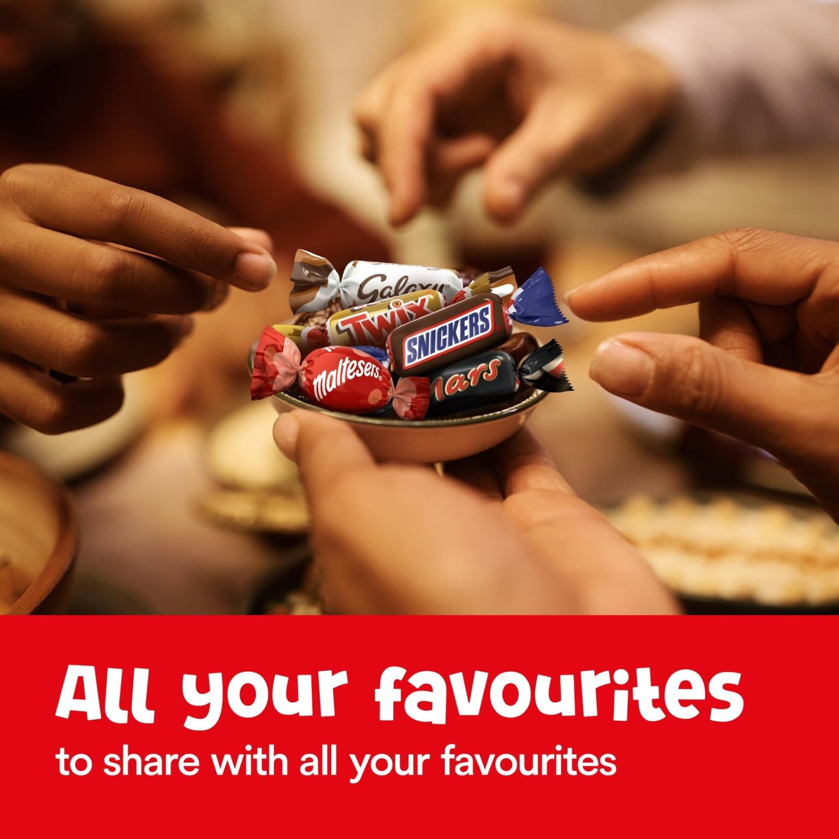 Celebrations Mini Box Case - Assorted Milk Chocolates, 12 x 69g Wrapped Mini Bars