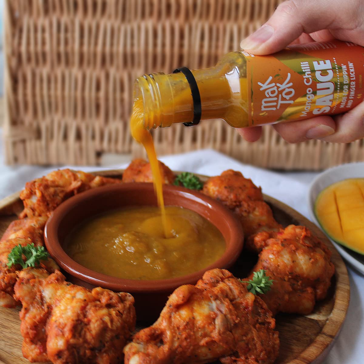 Mak Tok Authentic Malaysian Mango Chilli Sauce, 112g