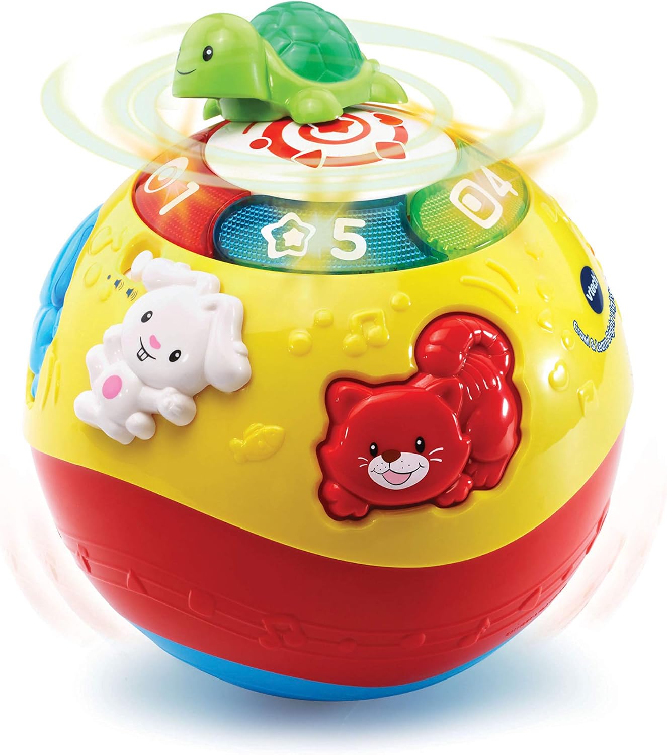 VTech Crawl & Learn Bright Lights Ball - Interactive Learning Toy for 6 Months+