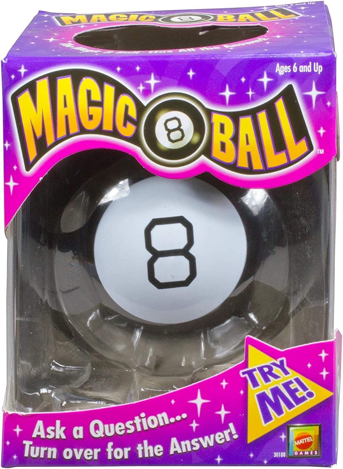 Mattel Games Magic 8 Ball Classic Predictive Toy
