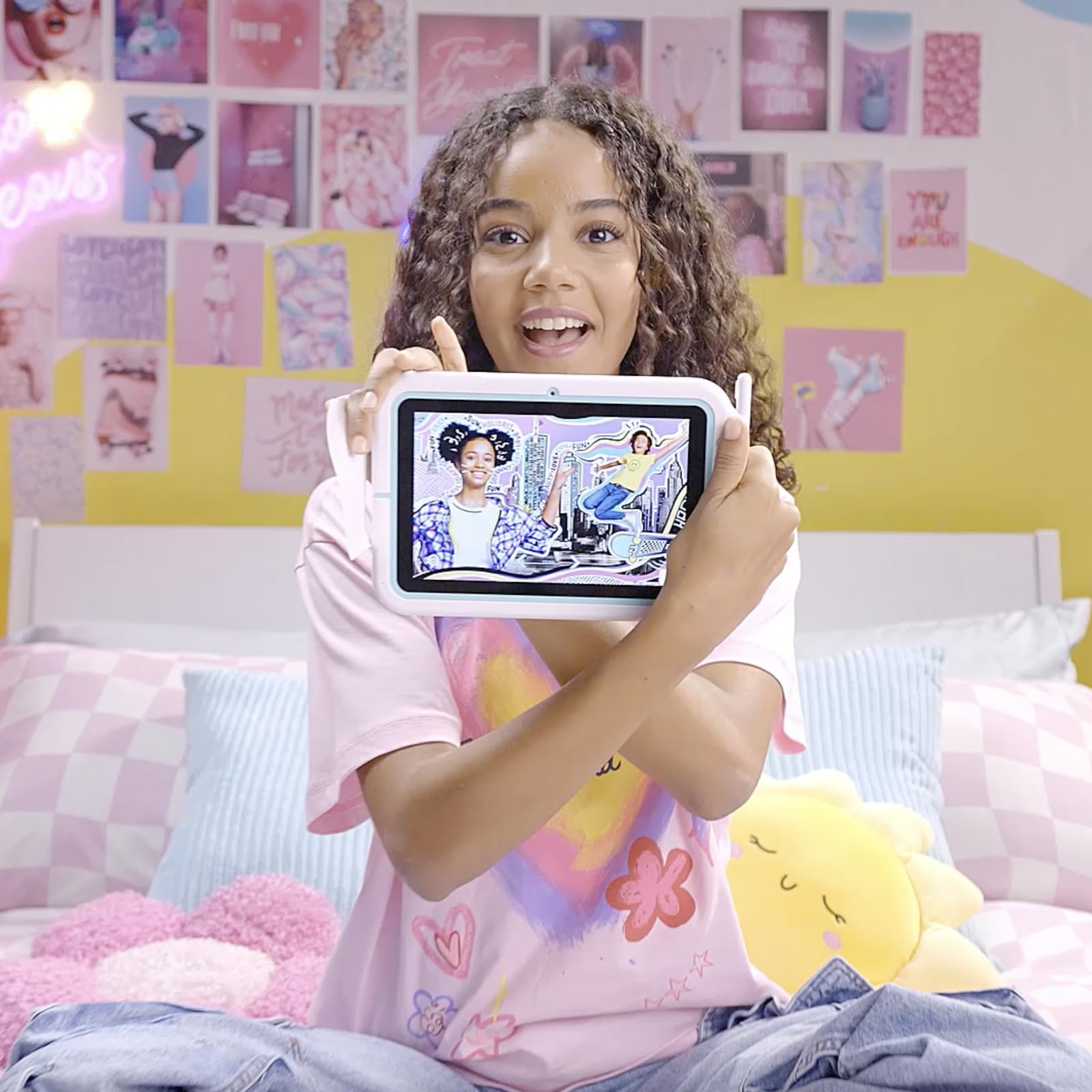 Pad Creator Instant Print Tablet – 8″ Kids Touchscreen with Stylus, 12MP Camera & Thermal Printer