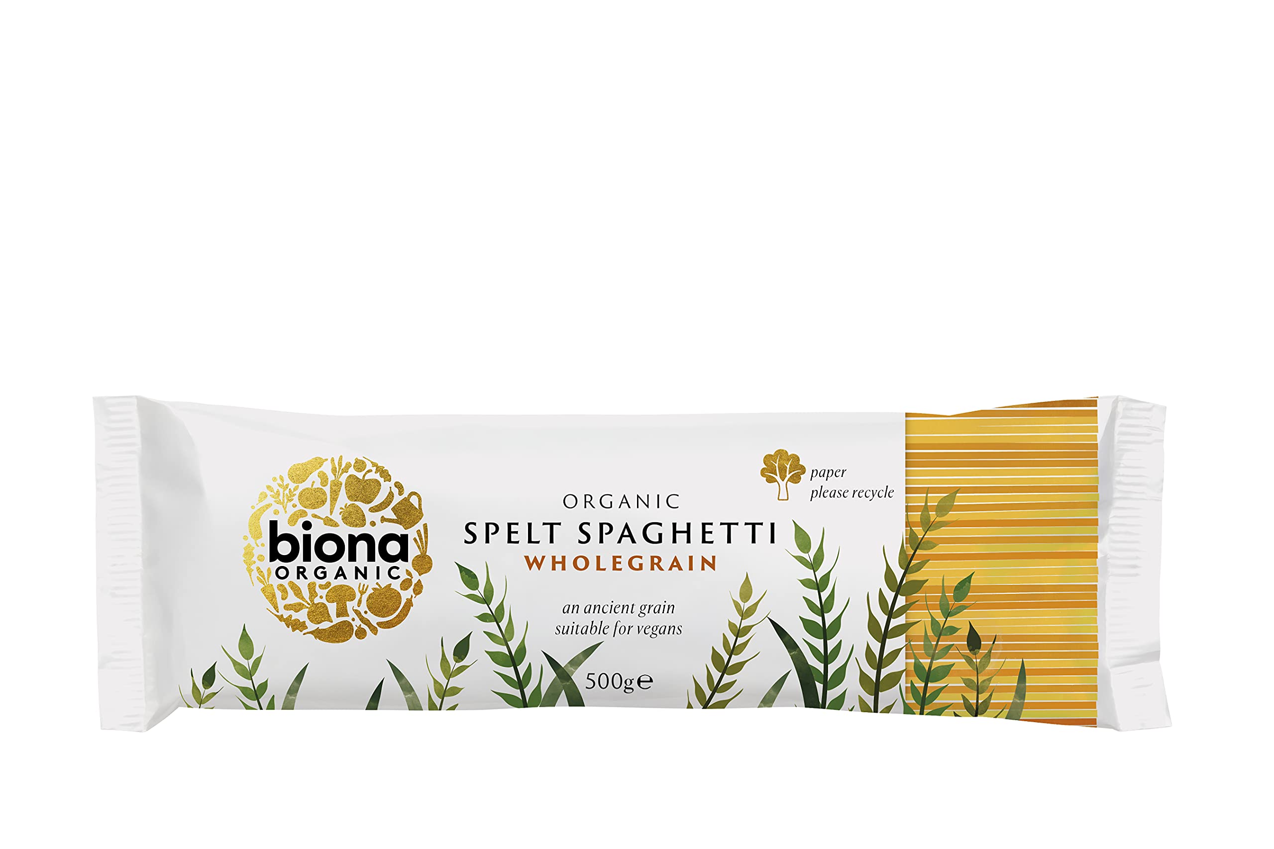 Biona Organic Spelt Wholegrain Spaghetti (500g)