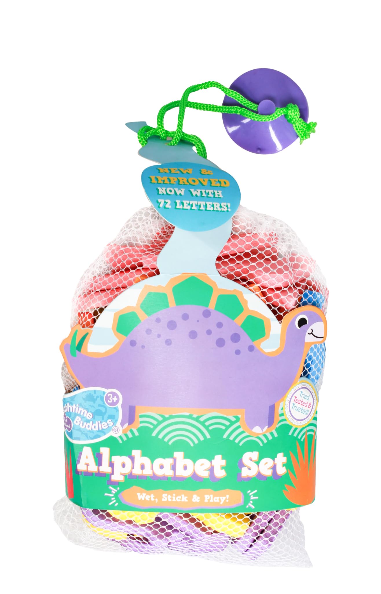 Bathtime Buddies Alphabet Set - Educational Foam Bath Letters for Kids 3+