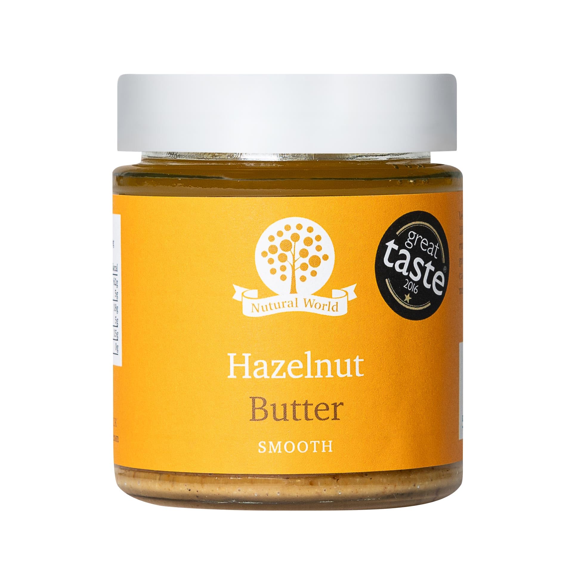 Nutural World - Smooth Hazelnut Butter (170g) - 100% Pure Single Ingredient