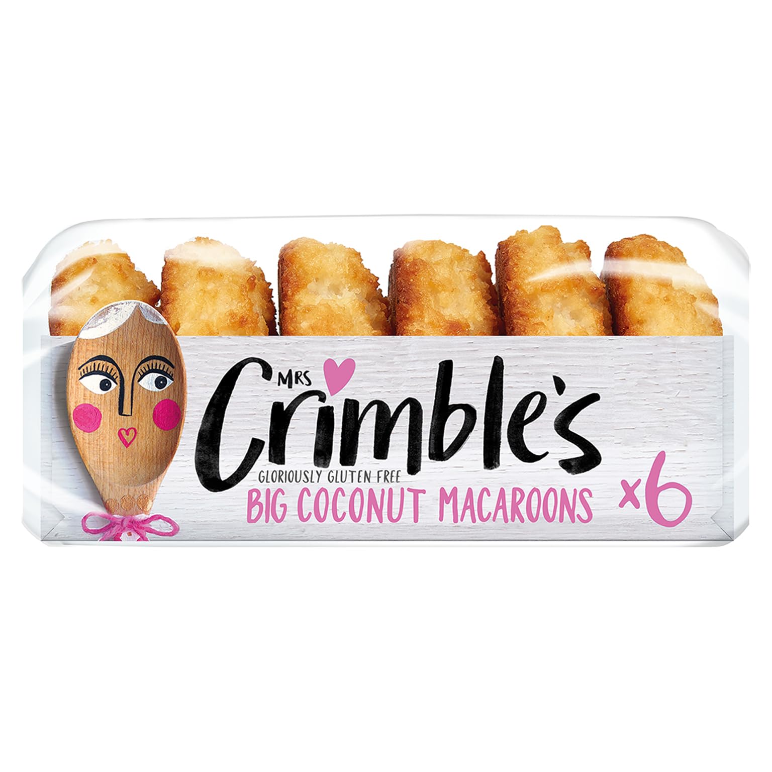 Mrs Crimbles Gluten Free Bakewell Slices - Almond Flavoured Sponge with Fruity Jam Layer - 200g