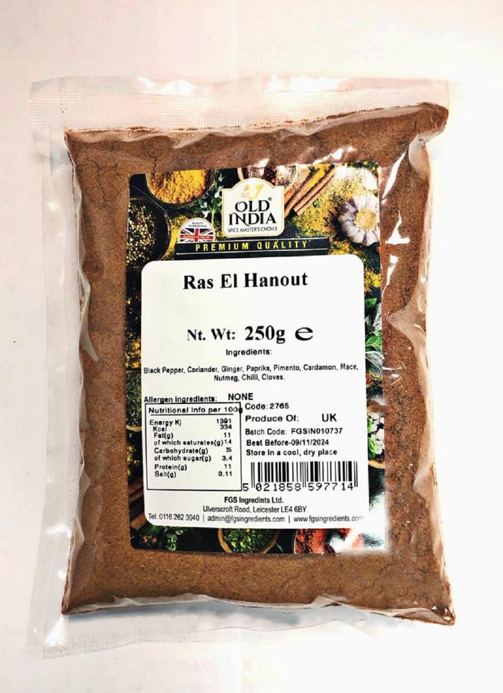 Old India Ras El Hanout 250g