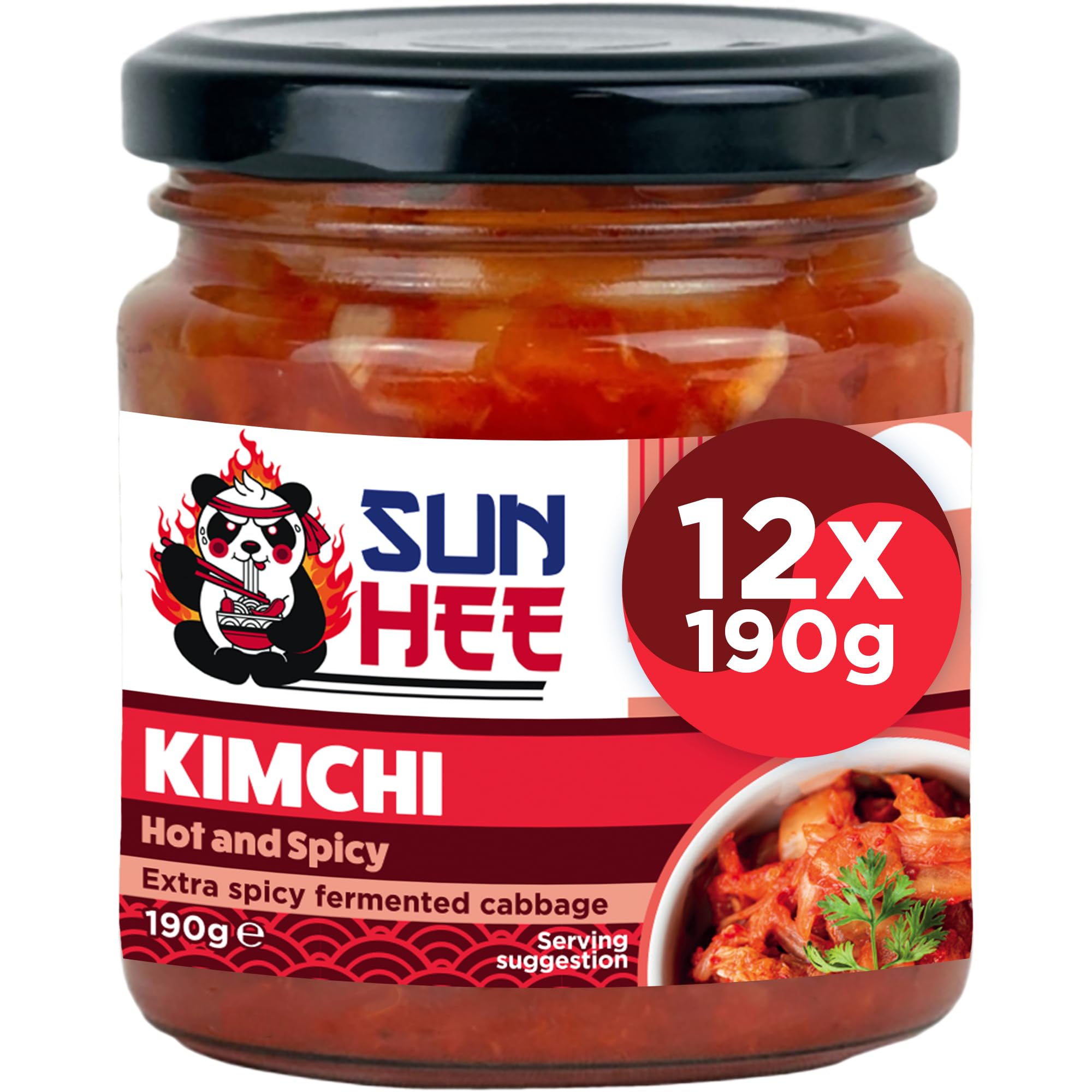 Sun Hee - Kimchi Hot & Spicy 190g