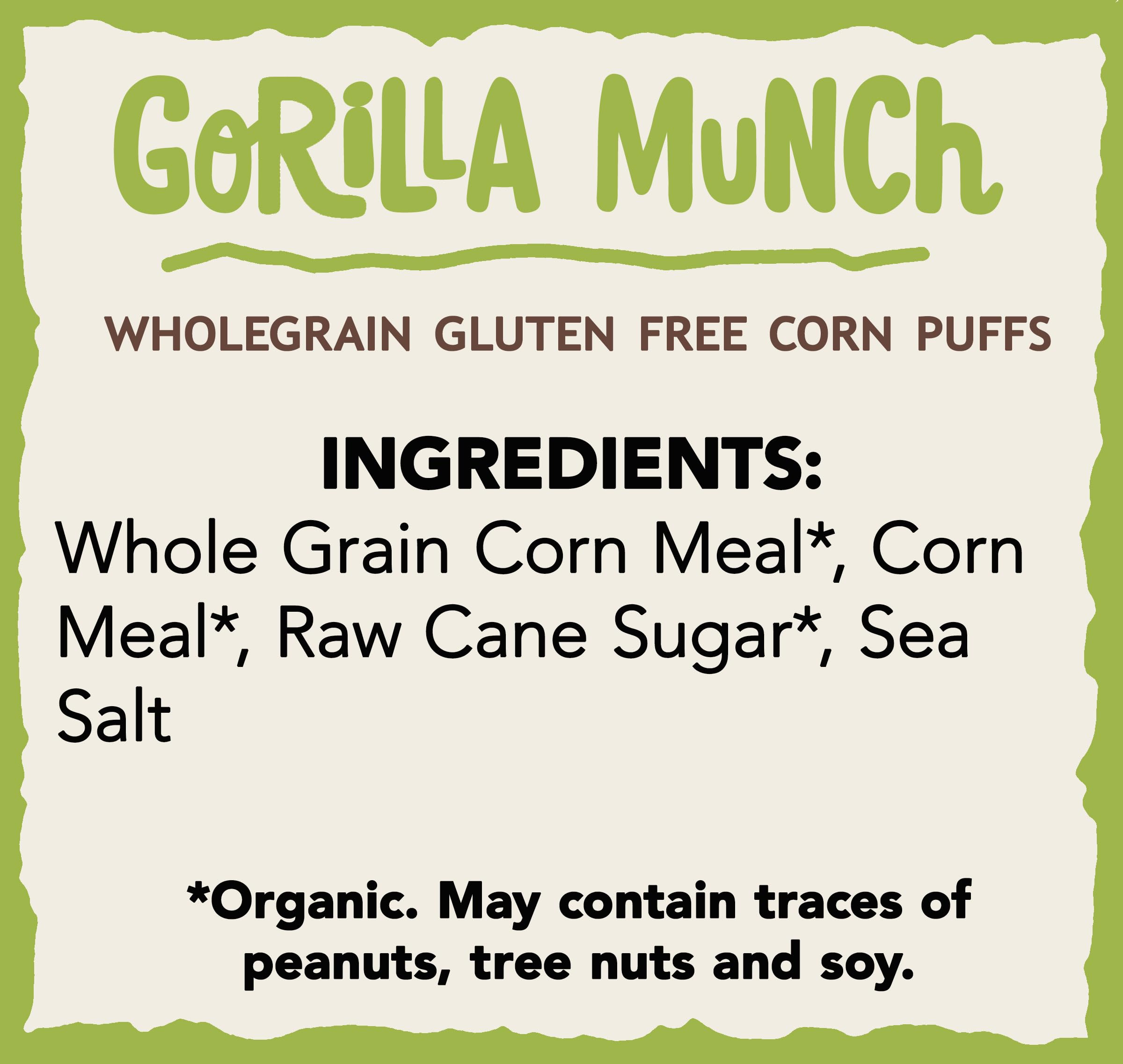 Nature's Path EnviroKidz Gorilla Munch Organic Gluten Free Corn Puffs Cereal