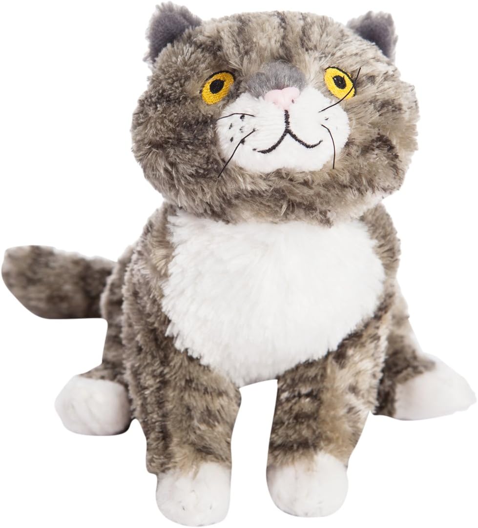 AURORA Mog The Forgetful Cat - 10in Grey & White Plush Toy for Fans of Judith Kerr Books