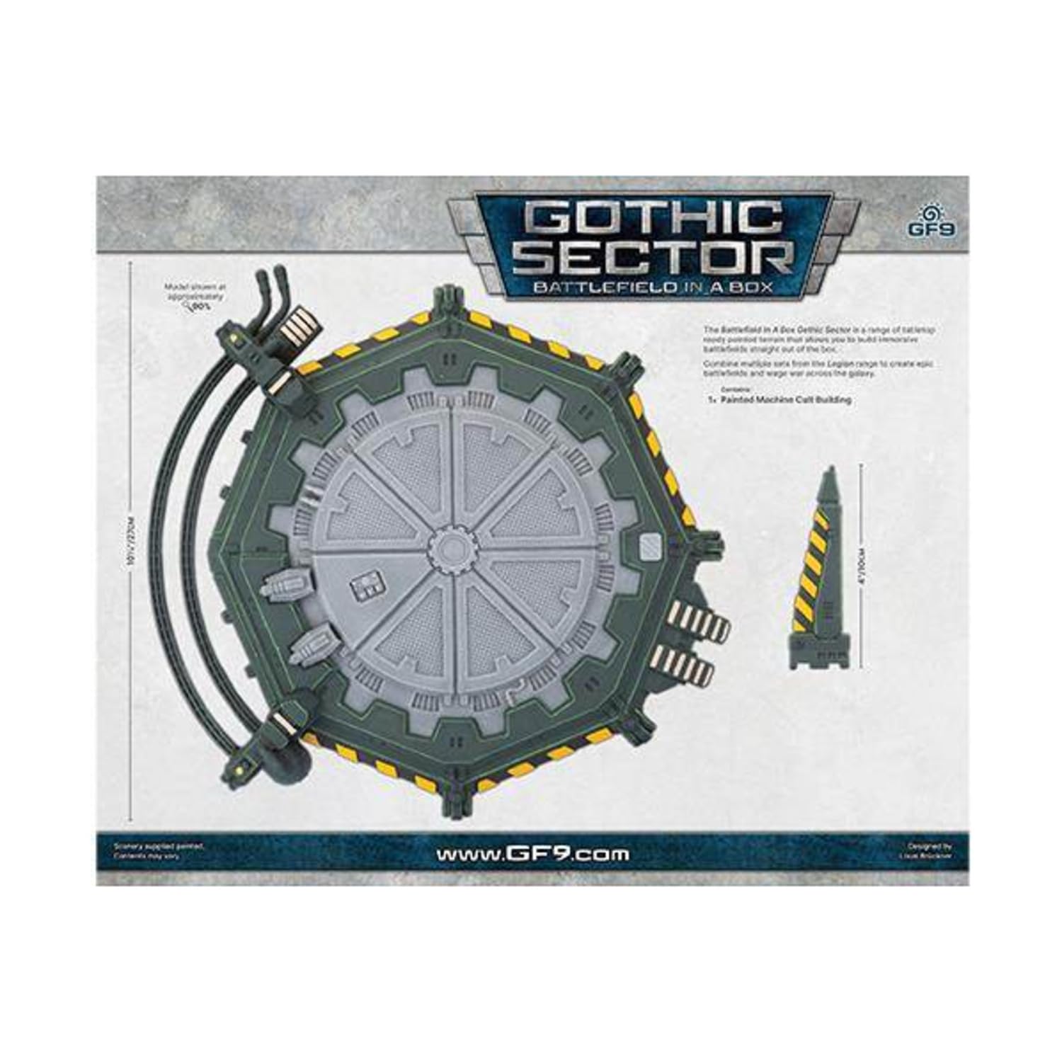 Gale Force Nine Legion Machine Cult Chapel Barracks Terrain