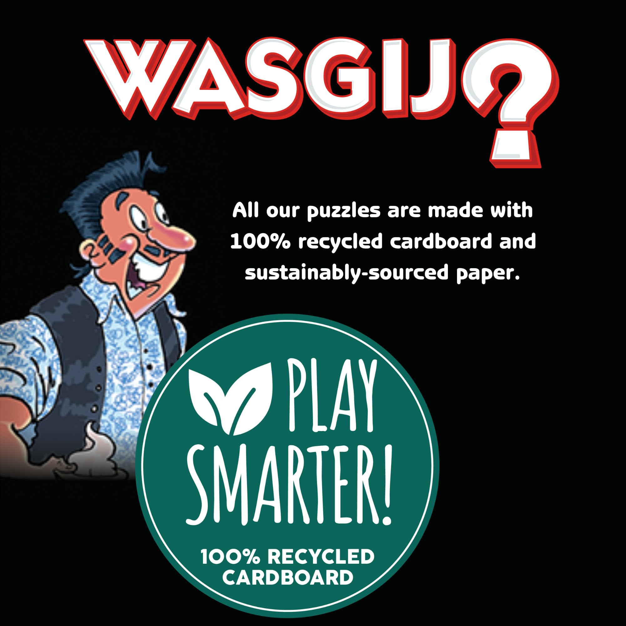 Jumbo Wasgij Mystery 27 - A Close Shave 1000 Piece Jigsaw Puzzle