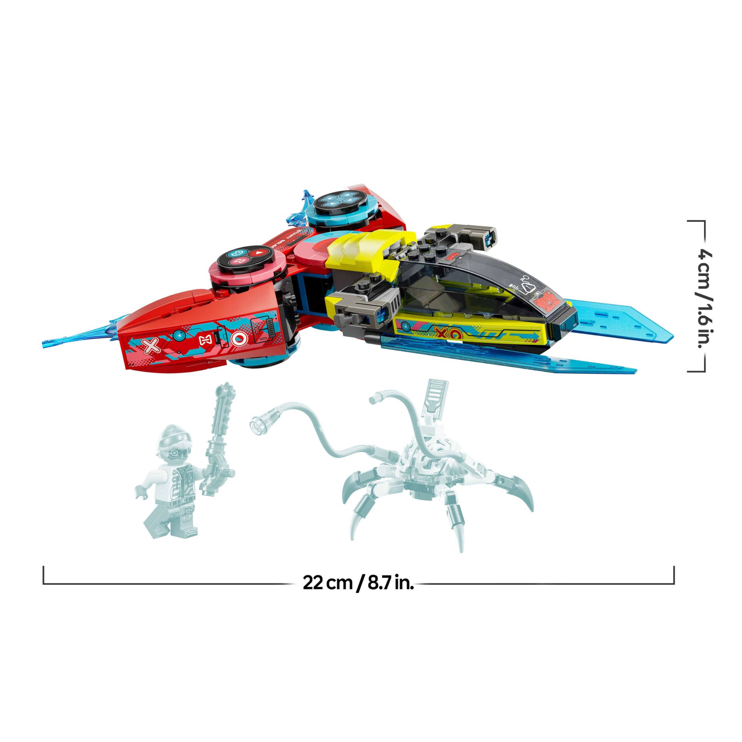 LEGO DREAMZzz 2in1 Cooper’s Gaming Controller Jet to Helicopter Set - 266-Piece Building Toy for Kids 7+