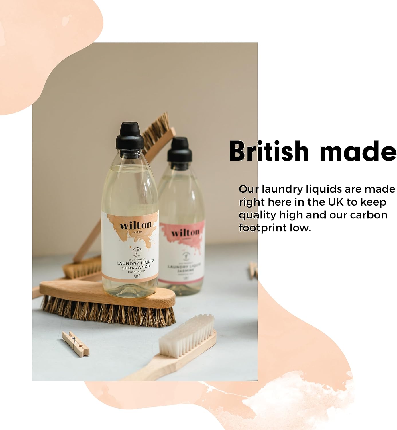 Wilton London Eco Friendly Cedarwood Laundry Liquid (1kg)