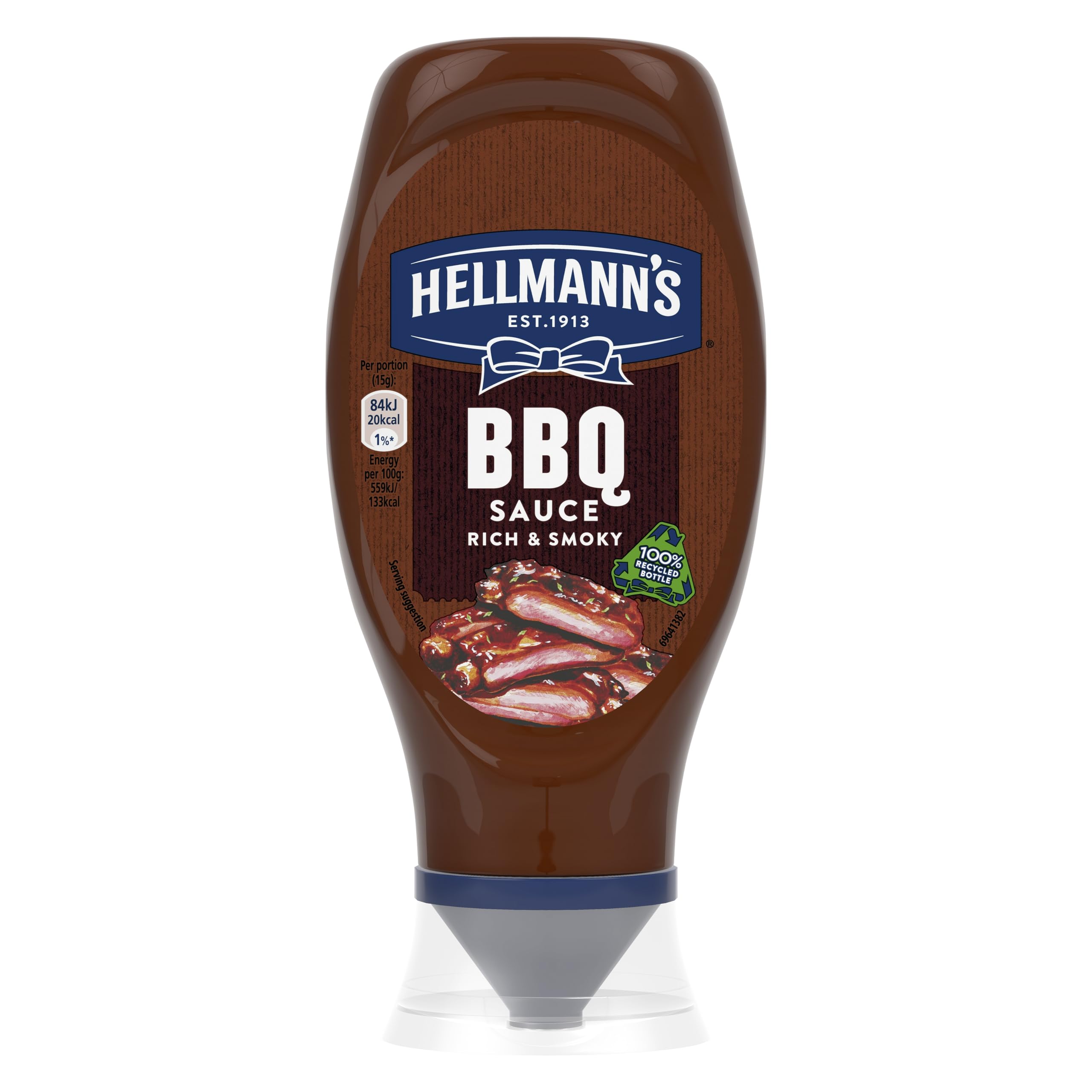 Hellmann's Rich & Smoky BBQ Sauce - Limited Edition UEFA EURO 2024 Squeeze Bottle
