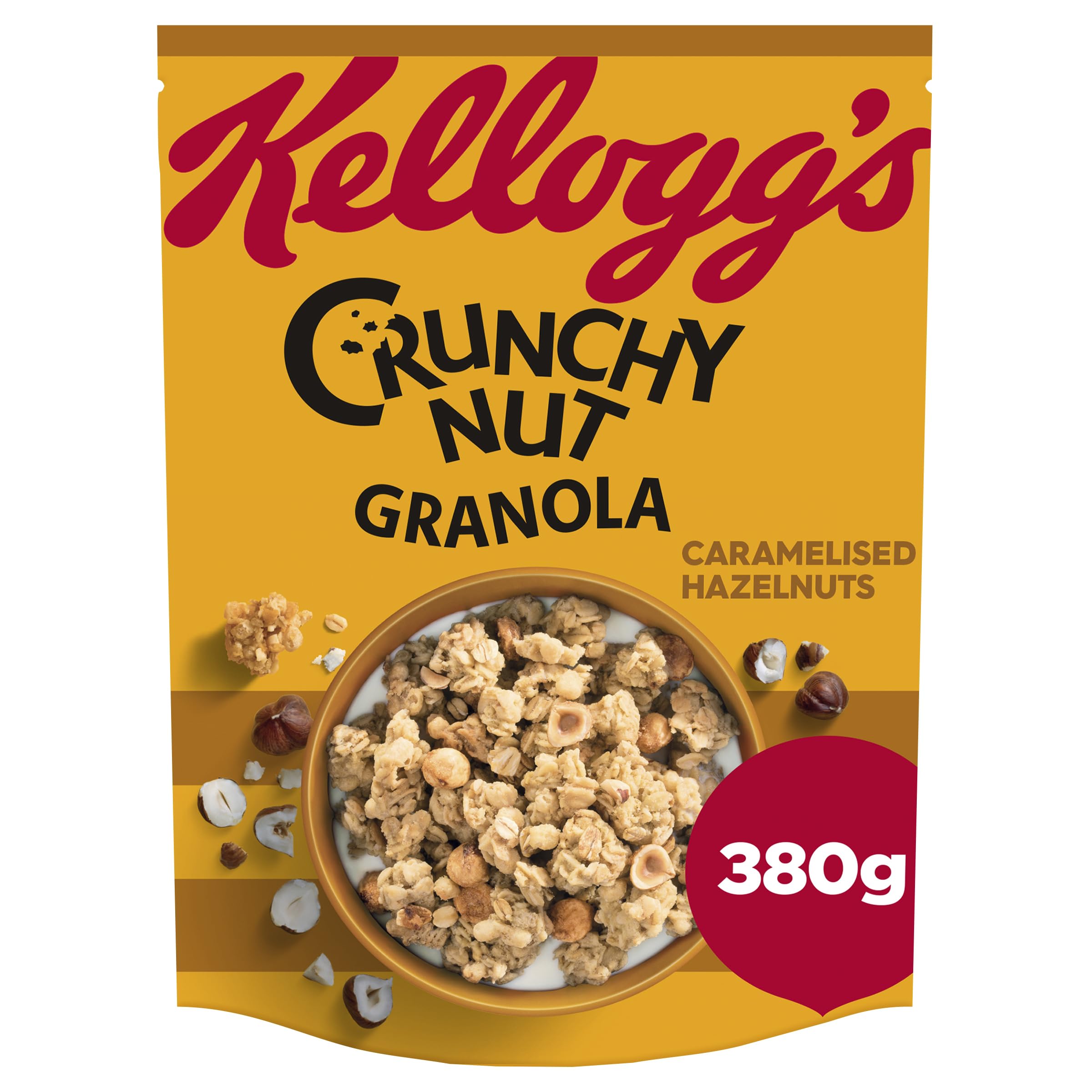 Kellogg's Crunchy Nut Granola with Caramelised Hazelnuts 380g