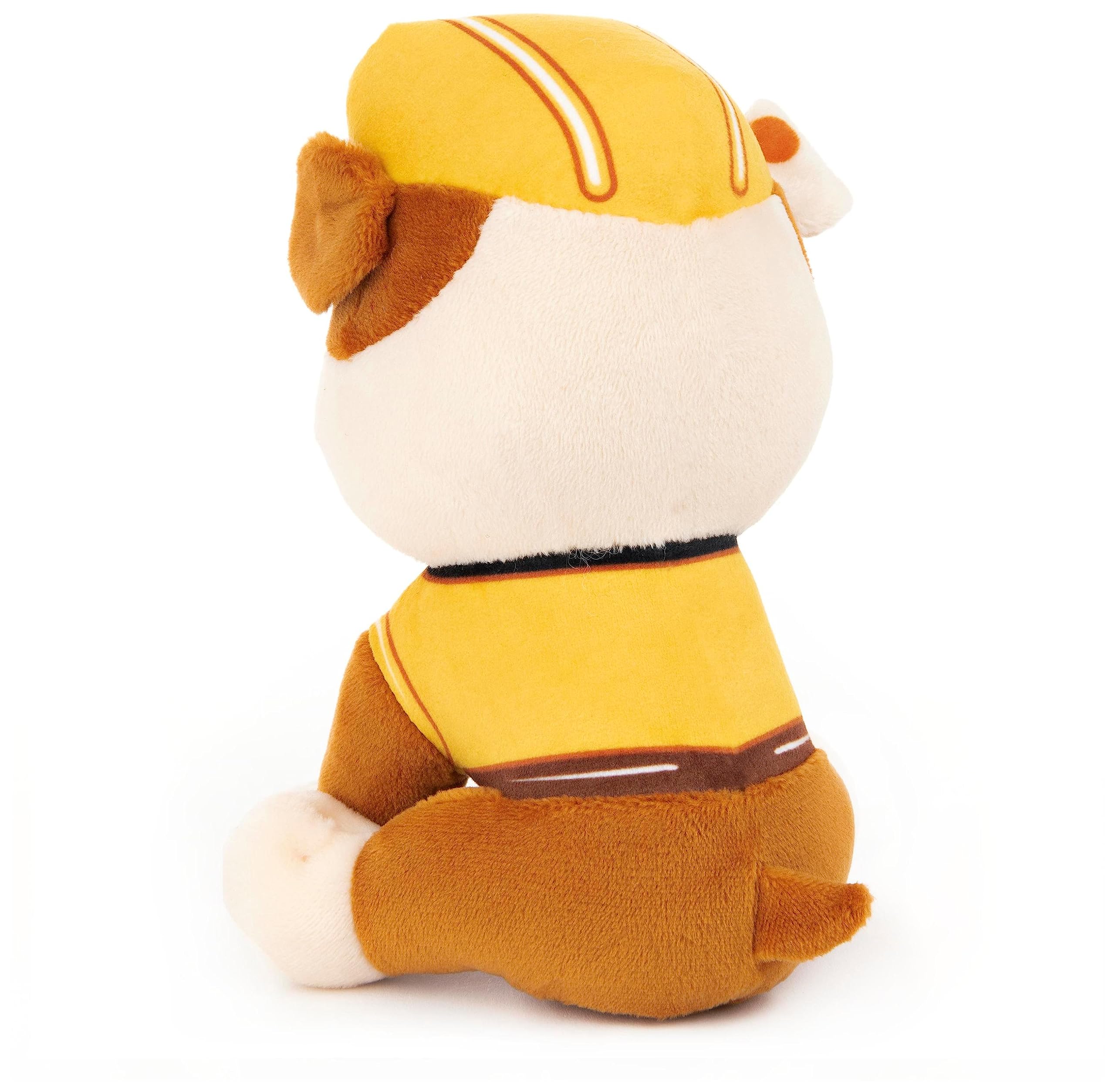 GUND PAW Patrol Rubble Plush Toy - 6 Inch Cuddly Stuffed Animal for Toddlers