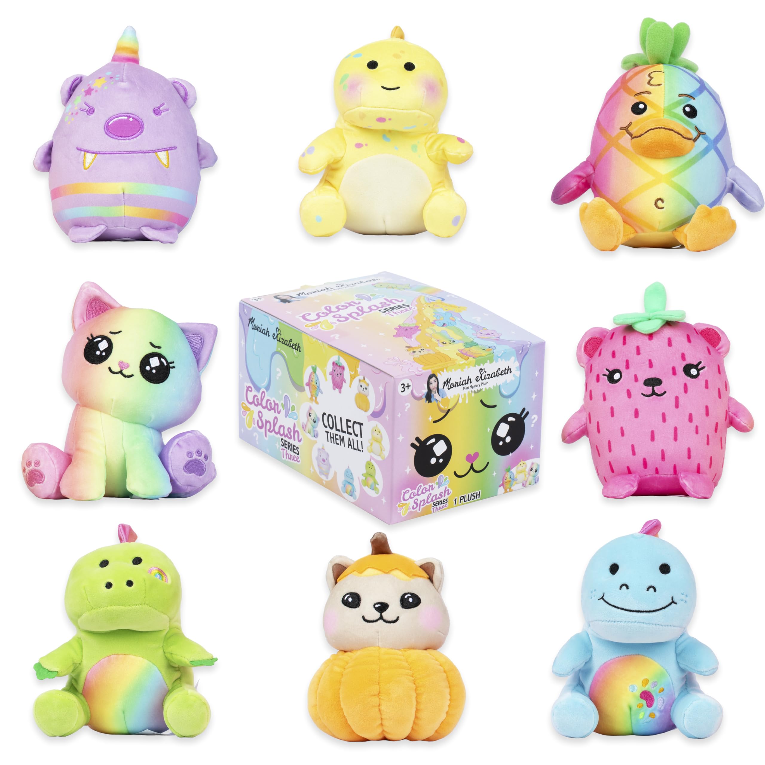 Moriah Elizabeth 6" Mini Mystery Plush Series 3 - Colour Splash Blind Box