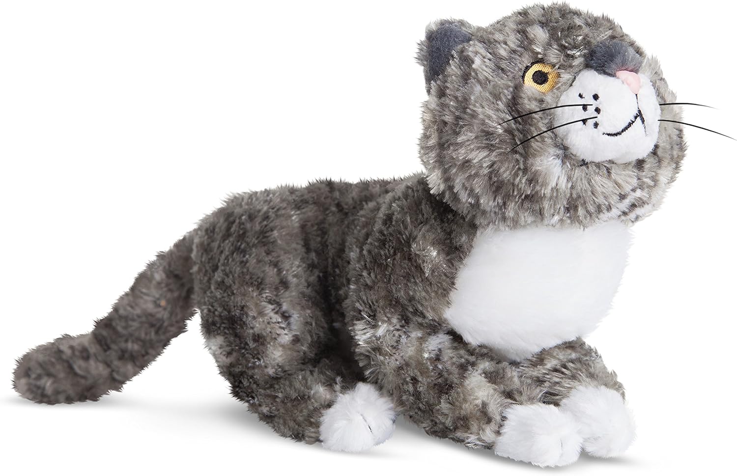 AURORA Mog The Forgetful Cat - 10in Grey & White Plush Toy for Fans of Judith Kerr Books