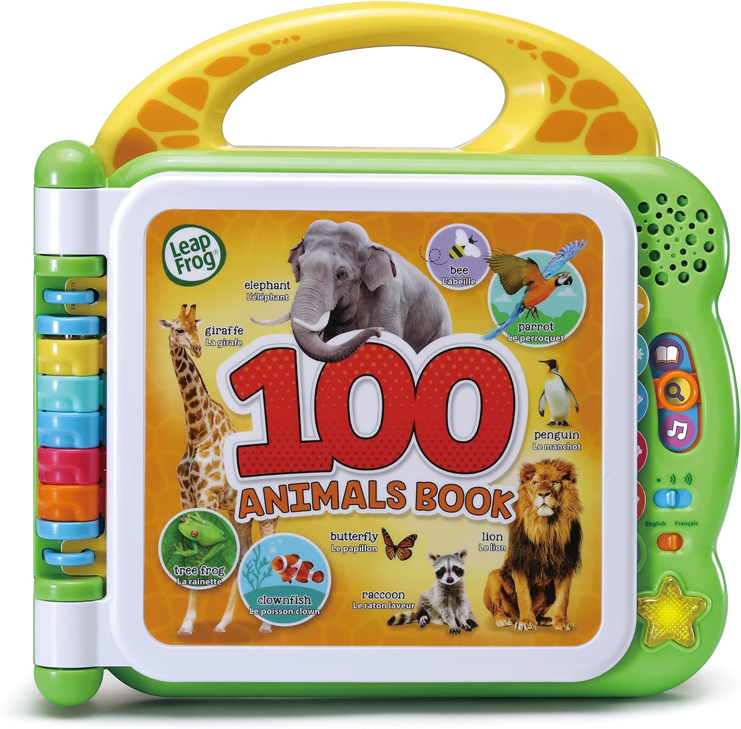 LeapFrog 100 Animals Book, Baby Book with Sounds and Colours for Sensory Play, E